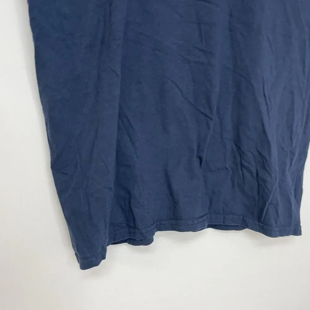 US Navy Shirt Medium Blue T-Shirt Short Sleeve Solid‎ Chiefs Chosen Few 1893